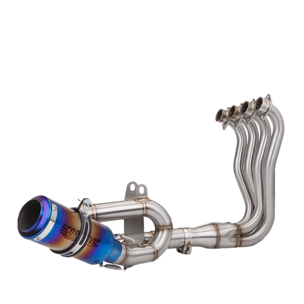 Full Exhaust System For KOVE 450RR 23-24 Muffler Tips Modified Header Link Pipe