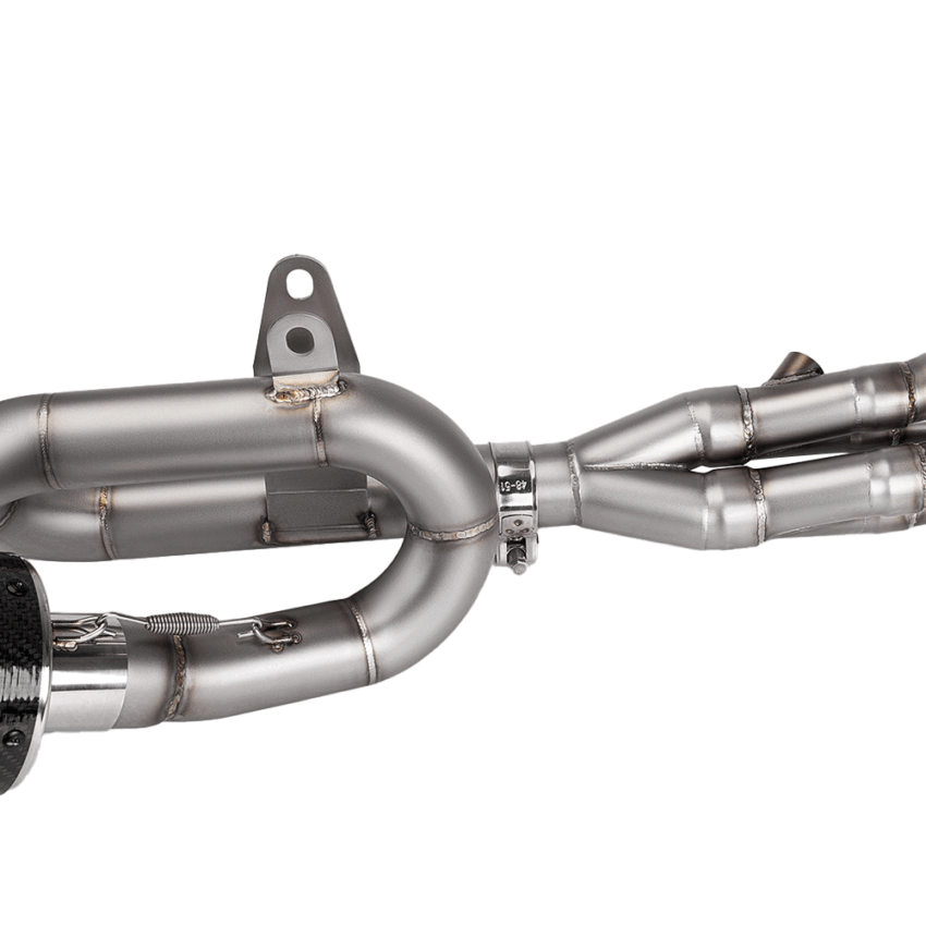 For KOVE 450RR 23-24 Full Exhaust System Muffler Tips Modified Header Link Pipe - Image 3