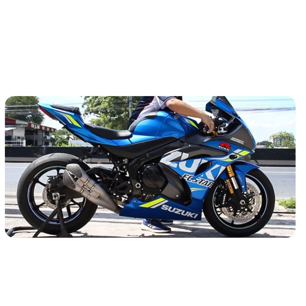 For Suzuki GSXR1000 2017-2025 Titanium Full Exhaust System Header Pipe Slip On Muffler - Image 10