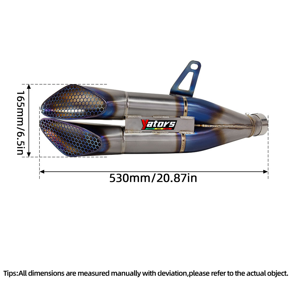 For Suzuki GSXR1000 2017-2025 Titanium Full Exhaust System Header Pipe Slip On Muffler - Image 5