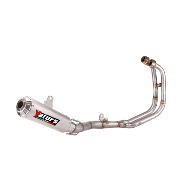 Full System for Yamaha YZF R3 R25 15-22 Exhaust Header Link Pipe Muffler