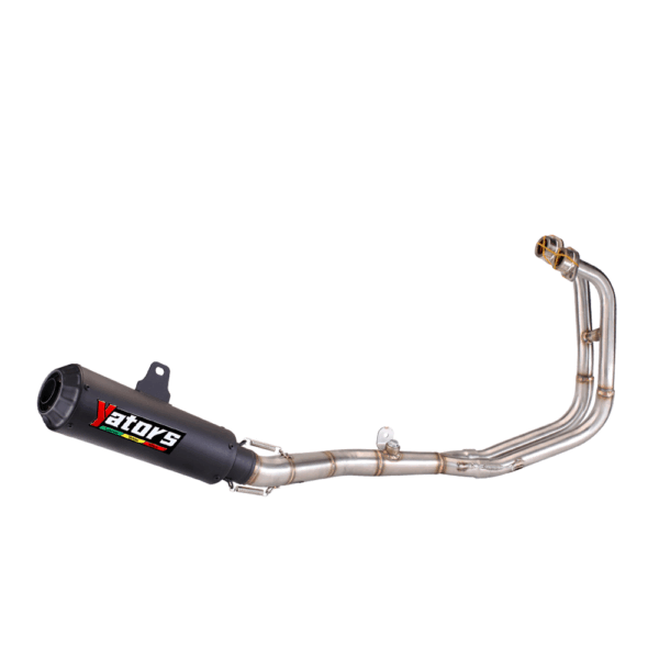 Exhaust Header Link Pipe Muffler Full System for Yamaha YZF R3 R25 2015-2022