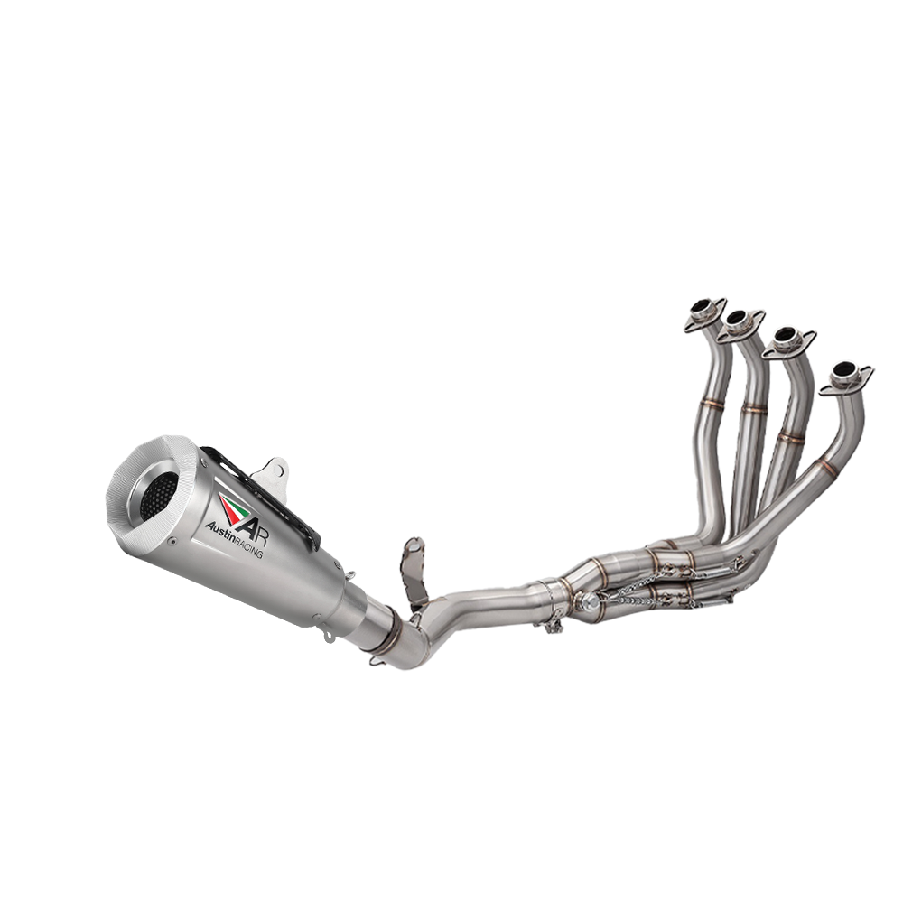For Kawasaki Z900 2017-2024 51mm Stainless Steel Whole Exhaust System Header Link Pipe Slip on Muffler
