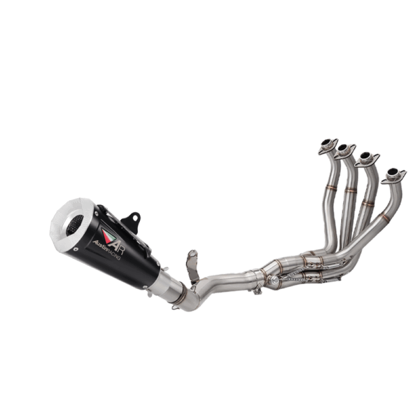 Fit Kawasaki Z900 2017-2024 51mm Exhaust System Header Full Link Pipe Steel Tips