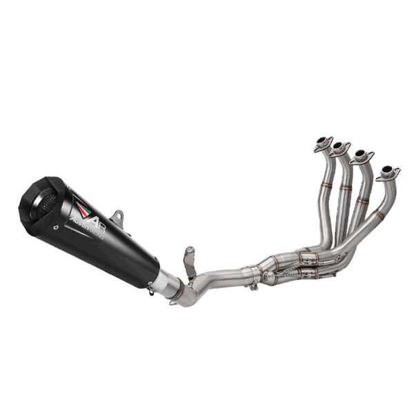 For Kawasaki Z900 2017-2024 51mm Exhaust System Header Full Link Pipe Steel Tips