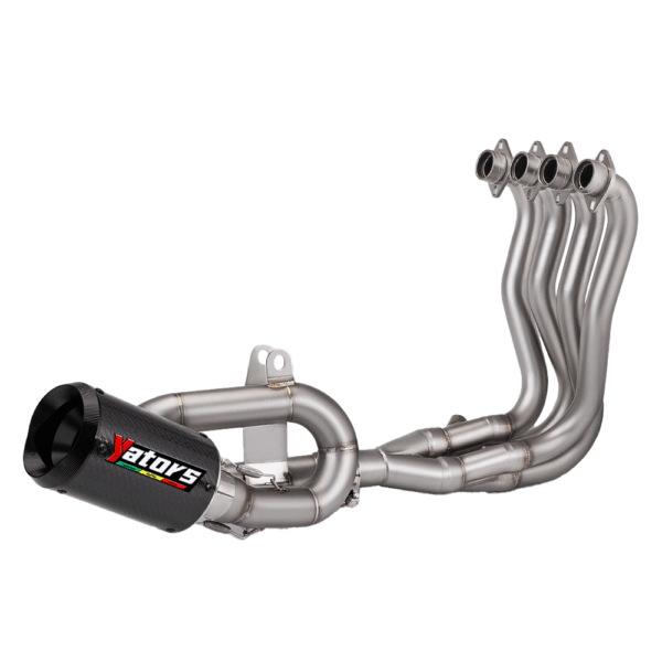 For KOVE 450RR 23-24 Full Exhaust System Muffler Tips Modified Header Link Pipe