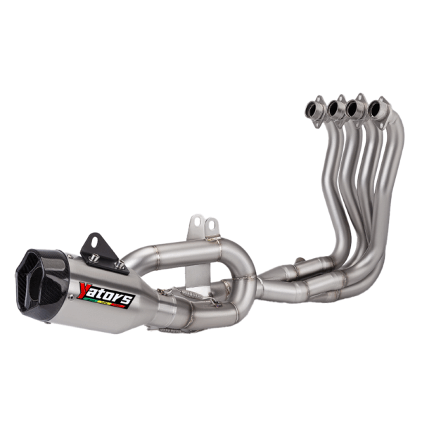 Full Exhaust System Muffler Tips Modified Header Link Pipe For KOVE 450RR 23-24