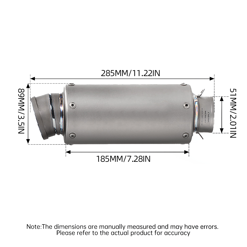 Full Exhaust System Pipe Muffler For Honda CB650F CB650R CBR650R CBR650F 2014-23 - Image 2