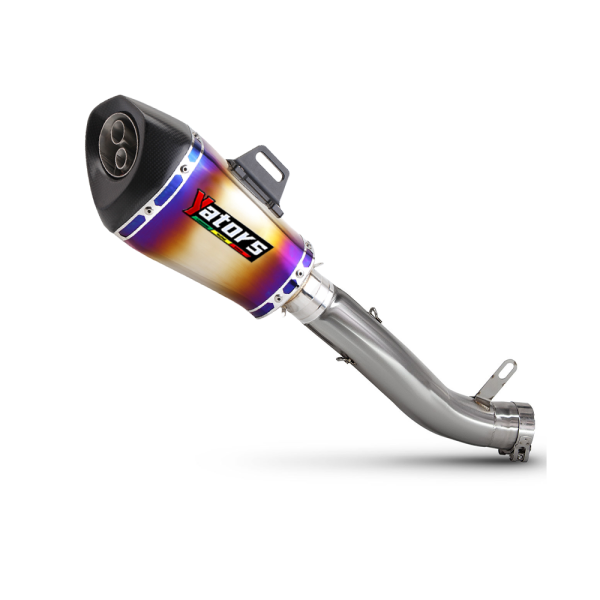 For Suzuki GSXR1000 GSX-R1000 2007-2011 Exhaust Link Pipe Muffler Silencer