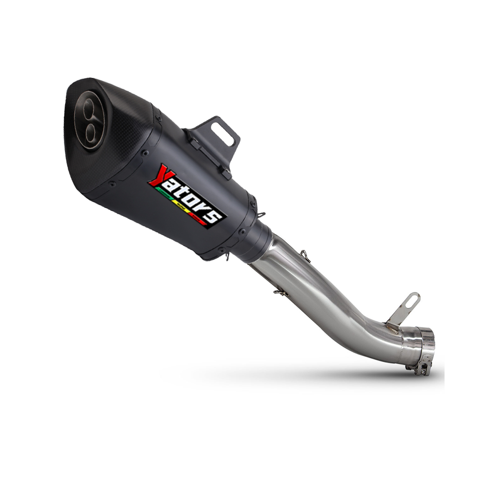 Exhaust Link Pipe Muffler Silencer For Suzuki GSXR1000 2007-08 GSX-R1000 2009-11