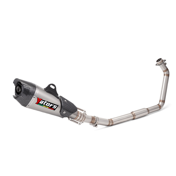 For Honda CBR300R CB300F 2012-2015 Full Exhaust System Front Link Pipe Muffler