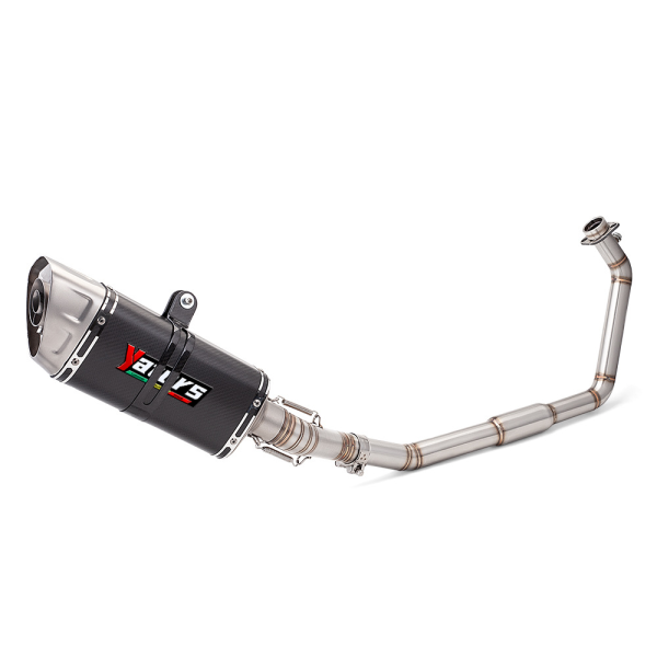 Full Exhaust System Front Link Pipe Muffler For Honda CBR300R CB300F 2012-2015