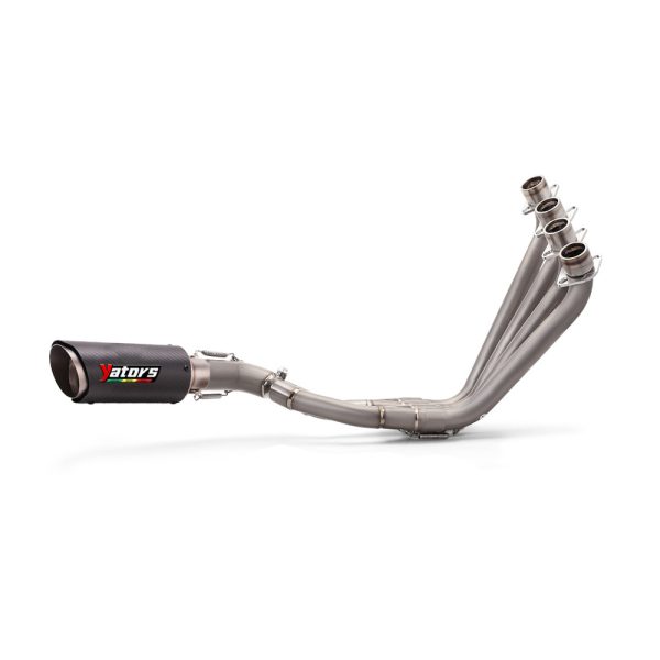 Full Exhaust System Pipe Muffler For Honda CB650F CB650R CBR650R CBR650F 2014-23