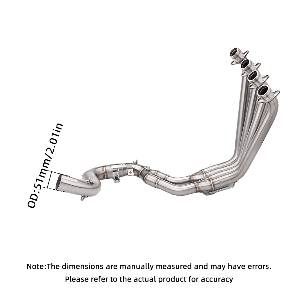 Slip ON For Honda CBR650R/F CB650R 2014-25 Full System Exhaust Tips Header Pipe - Image 4