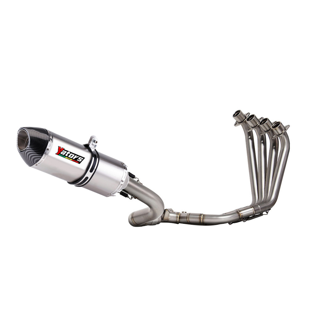 Full Exhaust Muffler Tips Header Pipe For Honda CBR650F CBR650R CB650R 2014-2025