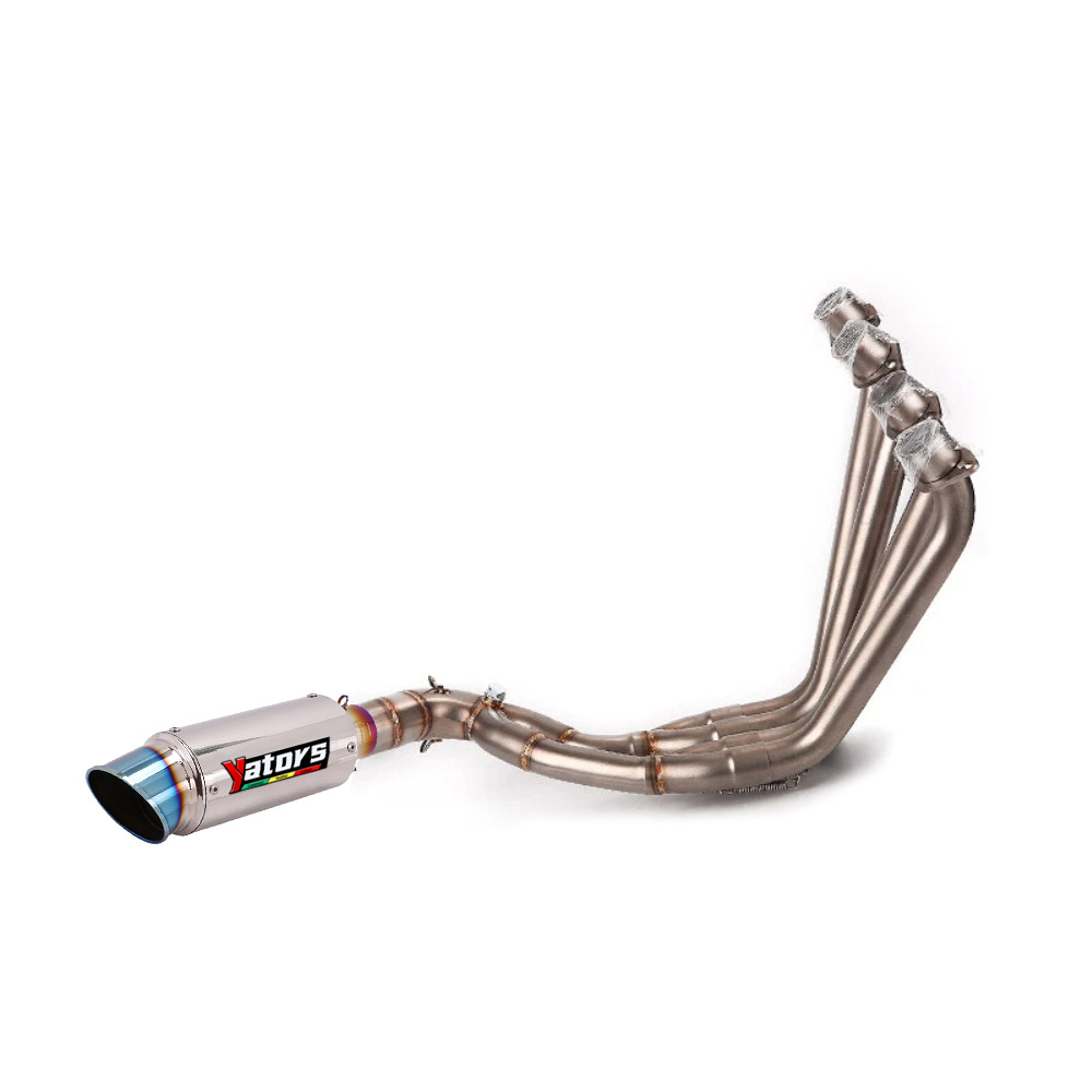 Full System Exhaust Tips Muffler Header Pipe for Honda CBR650R CBR650F 2014-2025