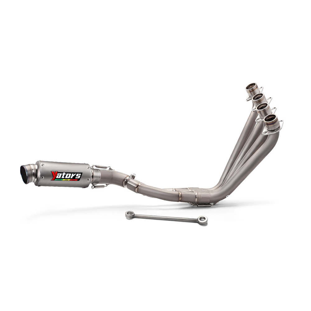 Full Exhaust System Pipe Muffler For Honda CB650F CB650R CBR650R CBR650F 2014-23