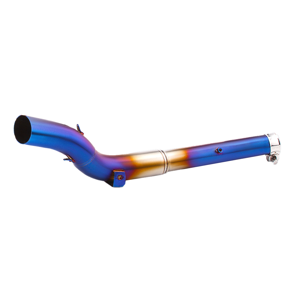 For SUZUKI DRZ400 2002-2022 Full Exhaust System Front Mid Link Pipe Muffler Tip - Image 3