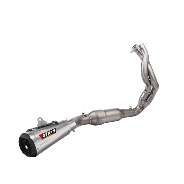 Exhaust System Header Pipe Muffler For Kawasaki Z650 Ninja 650 2023-2025