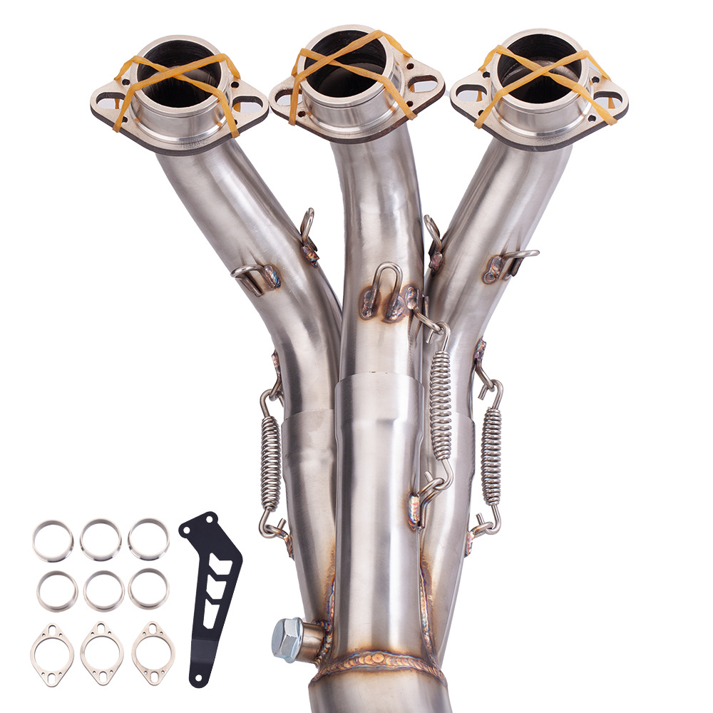 Slip For Yamaha MT-09 FZ09 2021-2023 Full Exhaust System Muffler Front Link Pipe - Image 3