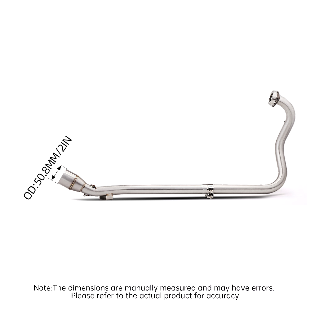 For Yamaha FZ250 FZS250 Fazer 250 Motorcycle Exhaust Front Link Pipe Slip On - Image 5