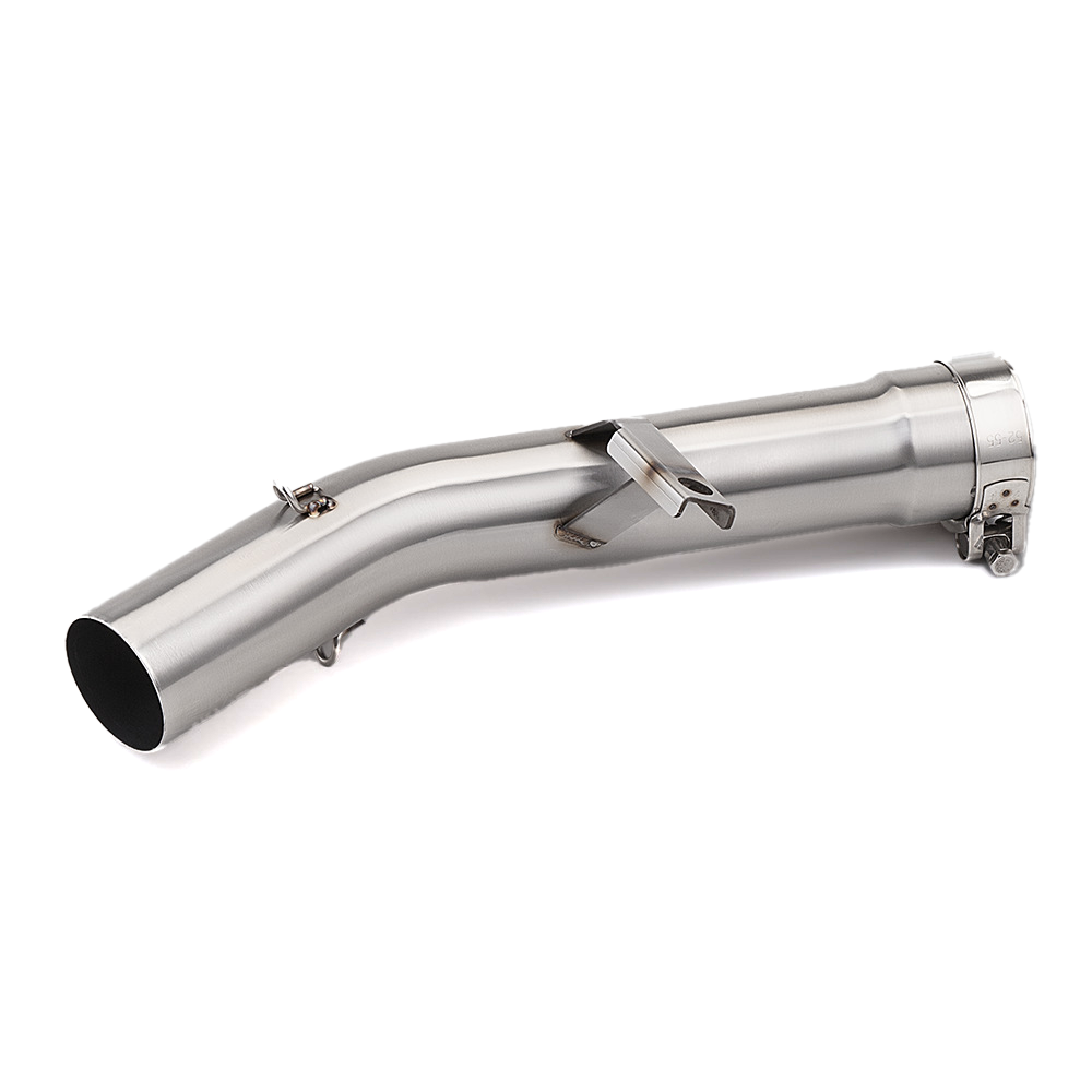 Exhaust Mid Pipe Slip-On Muffler Tips For Suzuki GSF650 GSX650F GSF1250 07-16 - Image 3