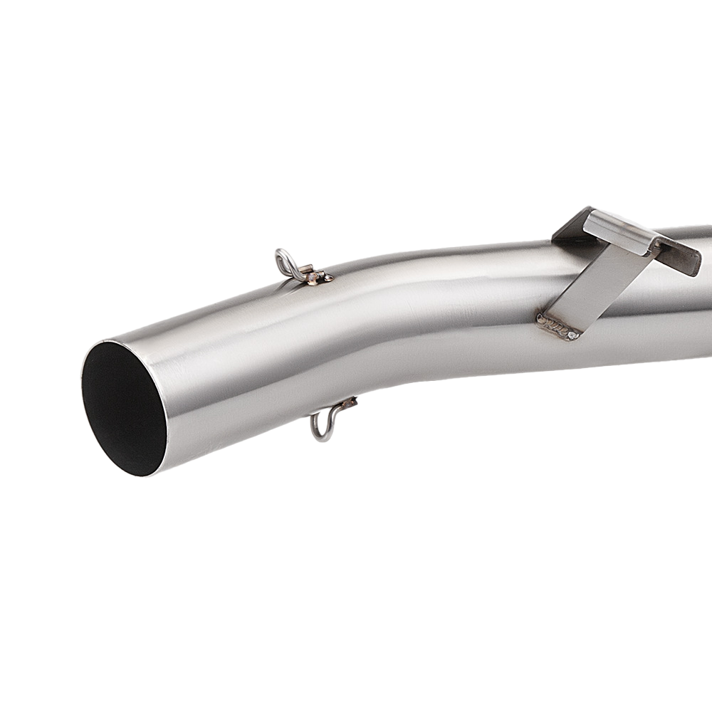 Exhaust Mid Pipe Slip-On Muffler Tips For Suzuki GSF650 GSX650F GSF1250 07-16 - Image 4
