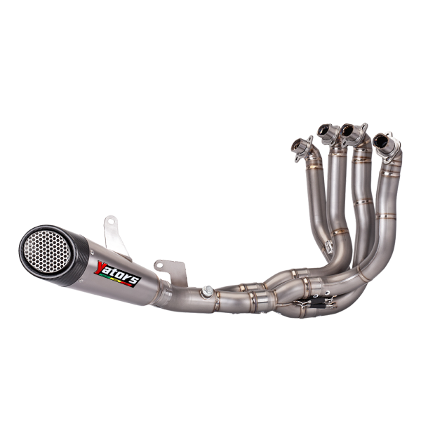 For Kawasaki Ninja H2 2017-20 Titanium Escape Full Pipe Exhaust Connection Pipe