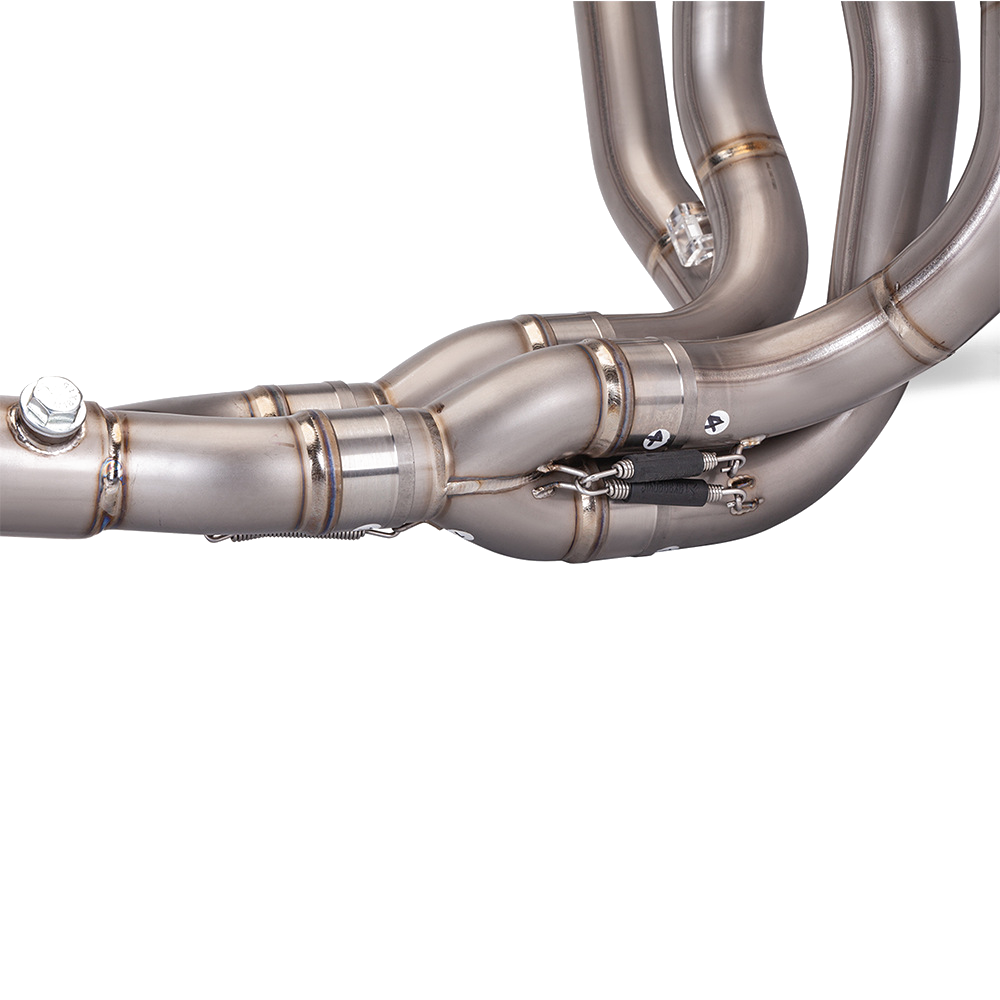 For Kawasaki Ninja H2 2017-20 Titanium Escape Full Pipe Exhaust Connection Pipe - Image 3