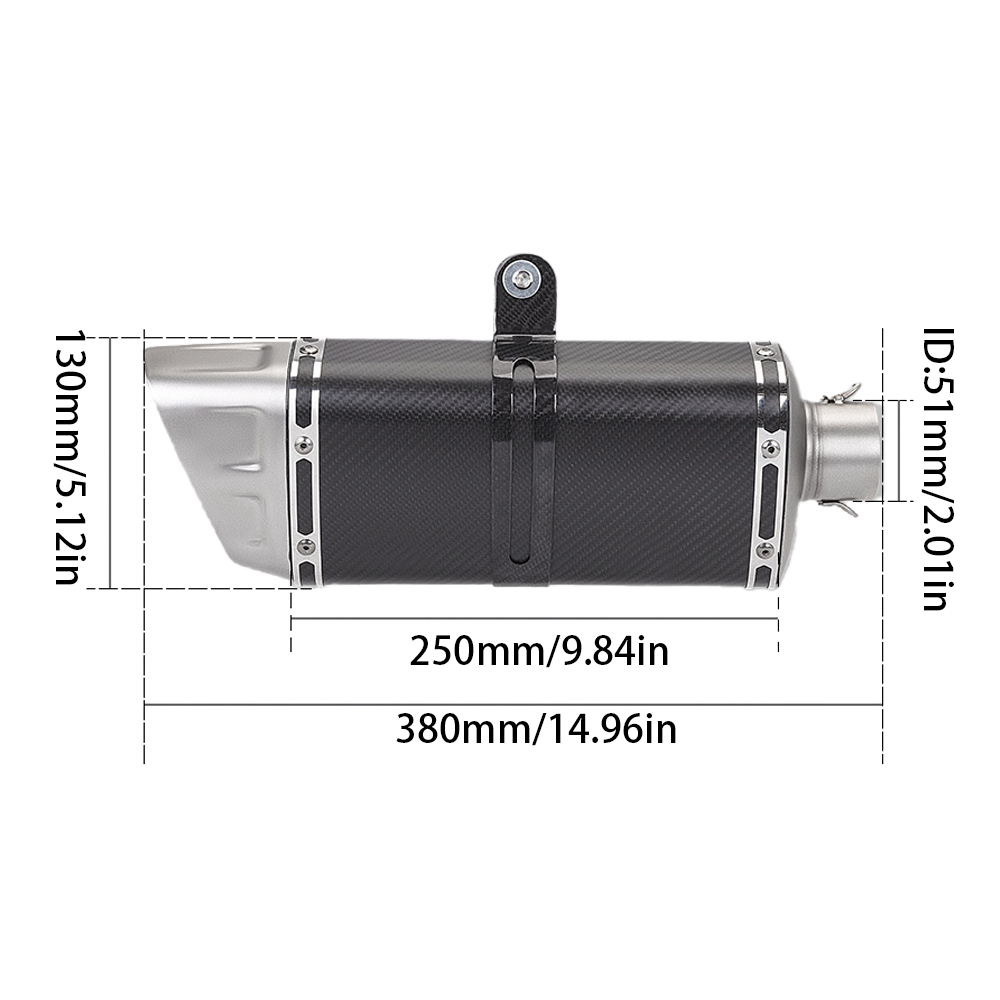 For Yamaha MT09 FZ09 2014-2024 Exhaust Pipe Modified System Front Link Pipe - Image 2