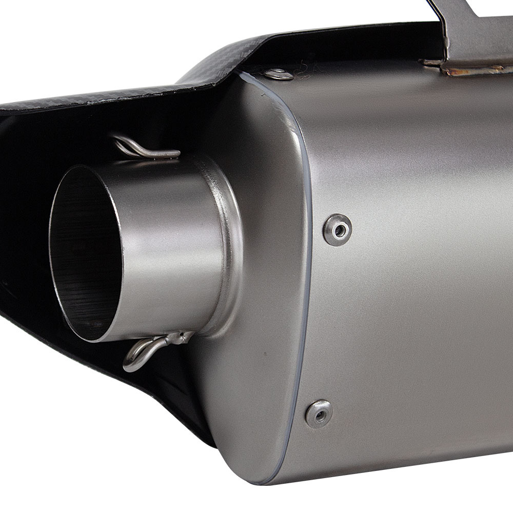 For BMW C400X C400GT Slip On Exhaust Tips Mid Pipe Muffler Silencer Heat - Image 4