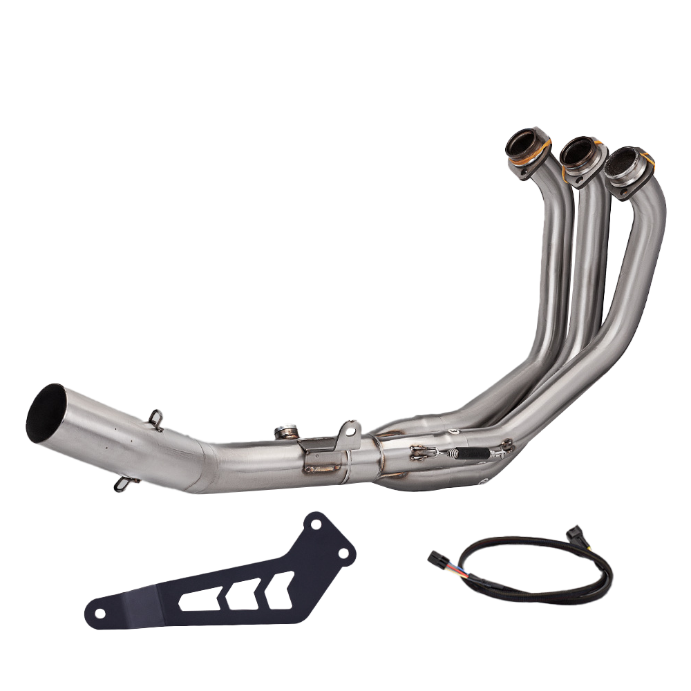 Full Exhaust System Muffler Header Tips Pipe For Yamaha MT09 FZ09 2021-2023 - Image 5