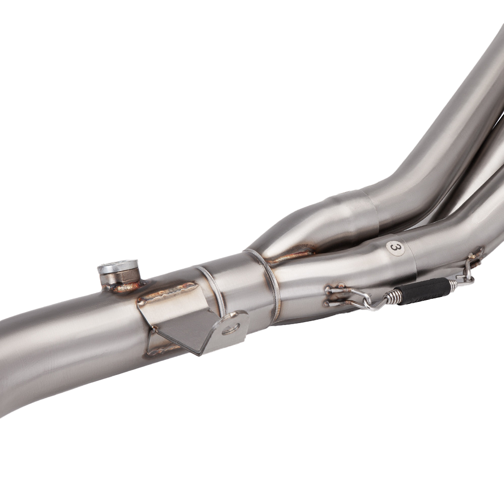For Yamaha MT09 FZ09 2021-23 Front Link Pipe Muffler Tips Slip on Exhaust Pipe - Image 5