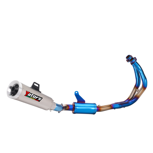 Slip-On For Yamaha YZF R7 MT-07 2021-25 Full System Exhaust Muffler Header Pipe