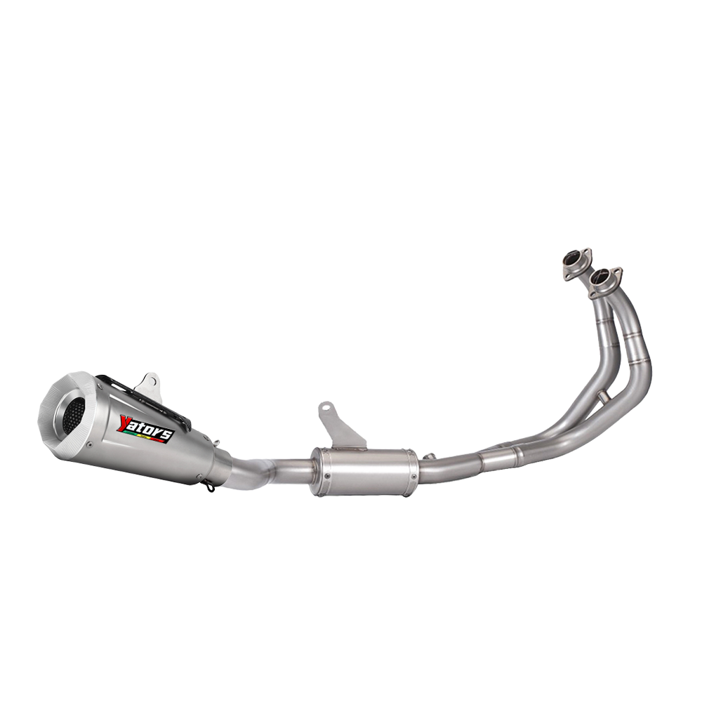 For Yamaha YZF R7 MT-07 2021-2023 Whole System Exhaust Header Pipe Muffler Tips