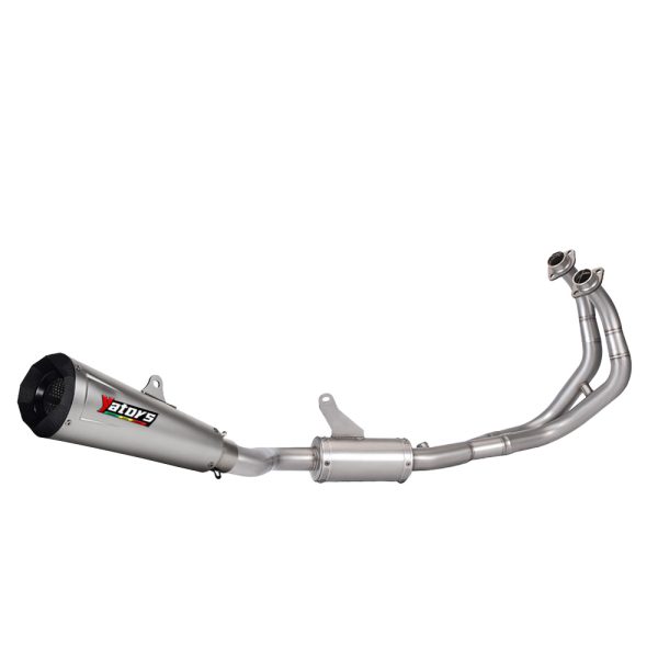 Full System Exhaust Front Pipe Mufflers For Yamaha YZF R7 MT-07 2021 2022 2023