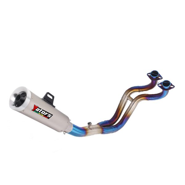 For Yamaha MT-07 YZF R7 2014-2025 Full System Exhaust Header Pipe Muffler Tips