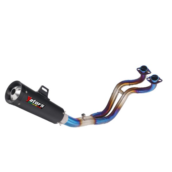 For Yamaha MT-07 YZF R7 2014-2025 Full System Exhaust Header Pipe Muffler Tips