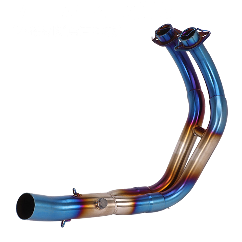 Full System Exhaust Front Pipe Mufflers For Yamaha YZF R7 MT-07 2022 2014-2024 - Image 3