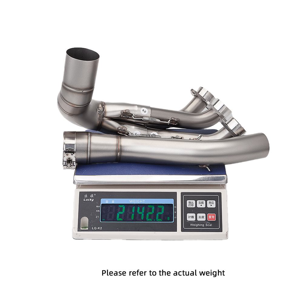 Exhaust Front Pipe Muffler Tips Whole System For Yamaha FZ09 MT09 2021-2025 - Image 6