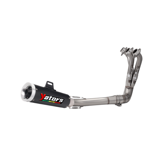 For Yamaha FZ09 MT09 21-25 Exhaust Front Pipe Muffler Tips Whole System Slip on