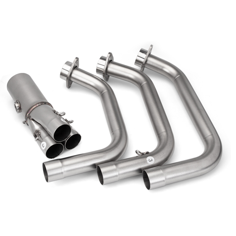 For Yamaha MT09 FZ09 XSR9 2014-2025 Full Exhaust System Header Link Muffler Pipe - Image 5