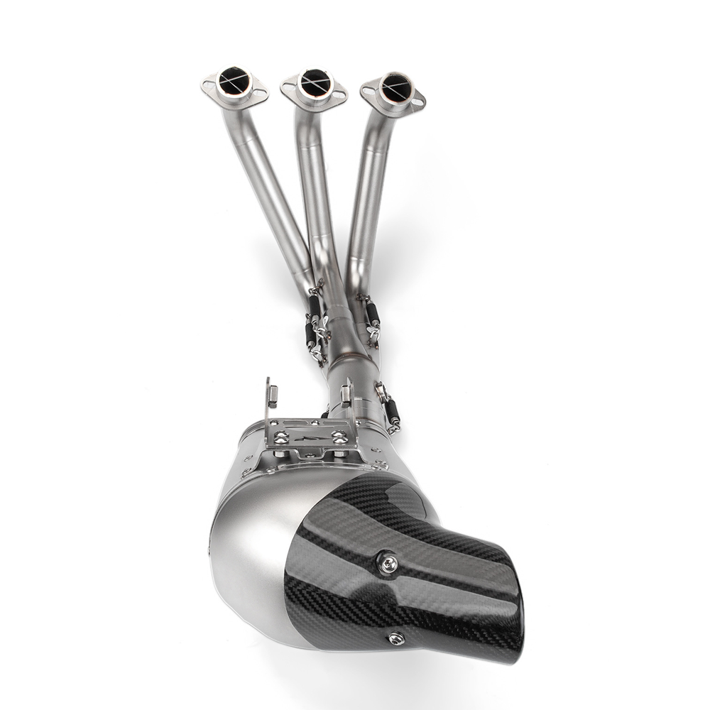 For Yamaha MT09 FZ09 XSR9 2014-2025 Full Exhaust System Header Link Muffler Pipe - Image 2