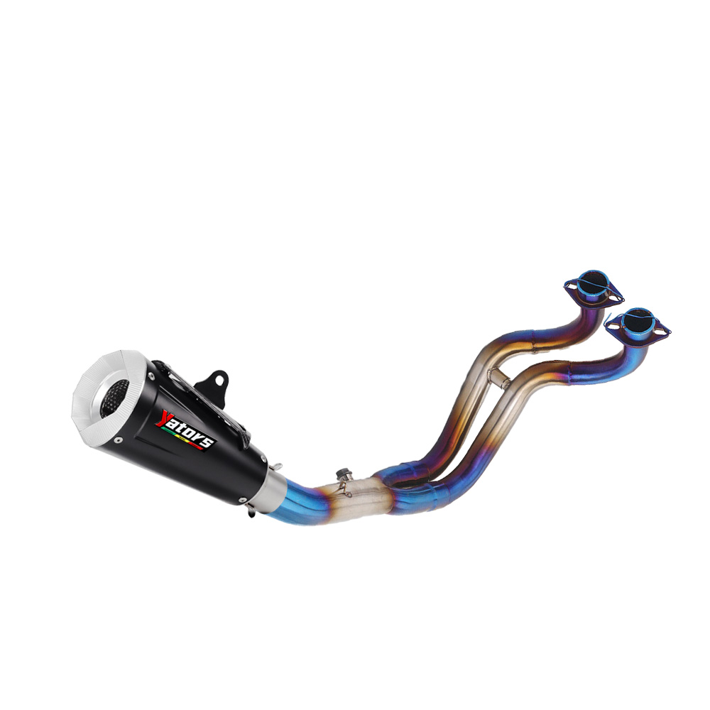 Whole System Exhaust Header Pipe Muffler Tips YZF R7 2014-2025 for Yamaha MT-07