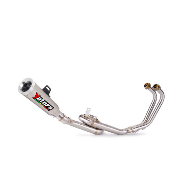 For Yamaha YZF R3 MT-03 2015-24 Whole System Muffler Exhaust Front Pipe Slip On