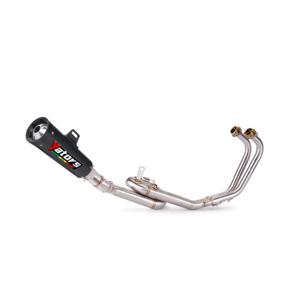 Whole System Muffler Exhaust Front Pipe Slip On For Yamaha YZF R3 2015-24 MT-03