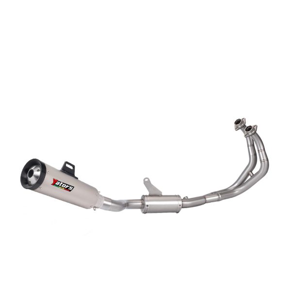 Slip-On For Yamaha MT-07 YZF R7 2021-25 Full System Exhaust Front Pipe Mufflers