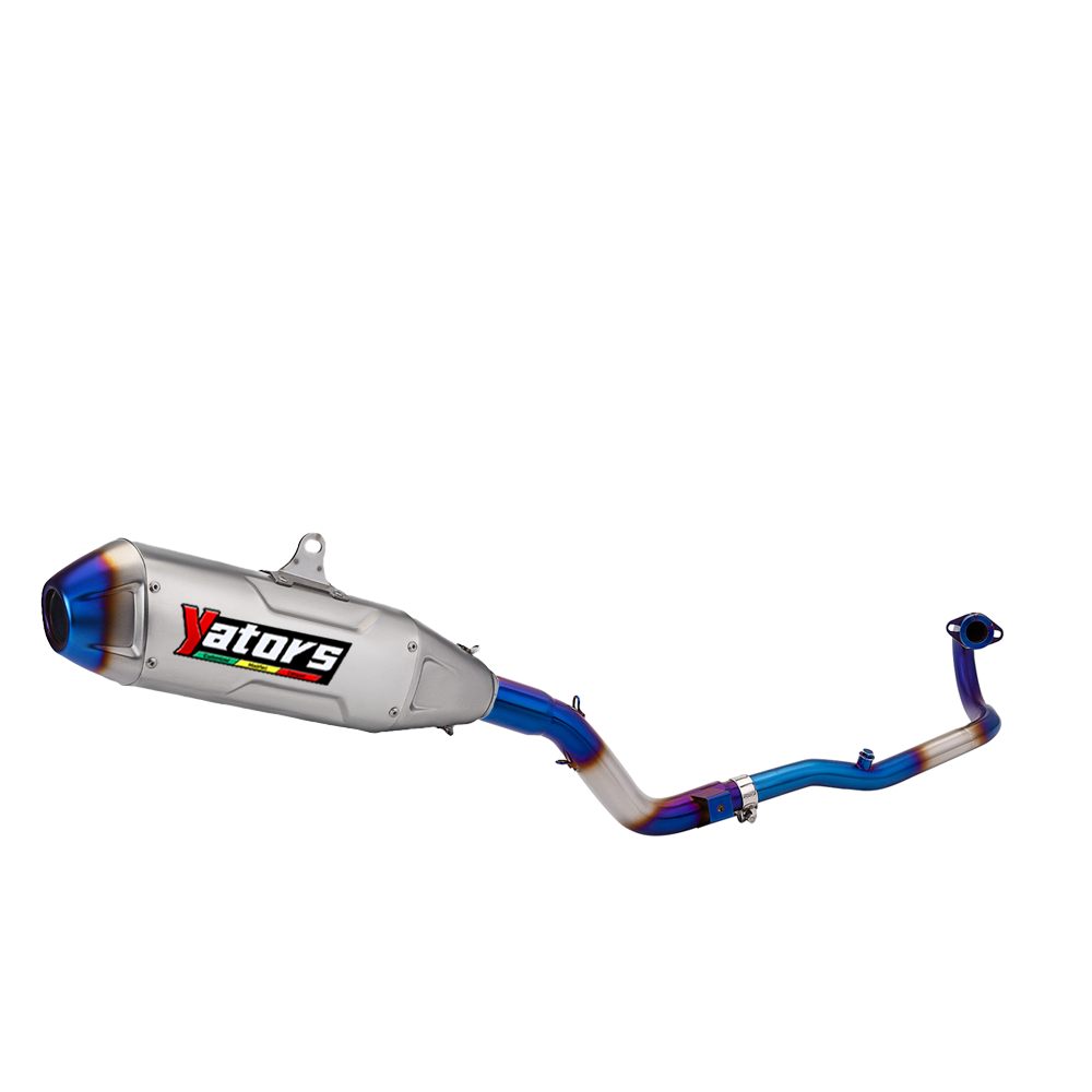 Exhaust Pipe With Header Mid Link Pipe For Honda CRF250R CRF250RX 2012-2025