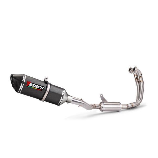 Full System For Aprilia RS660 TUONO660 2021-2025 Muffler Exhaust Front Link Pipe