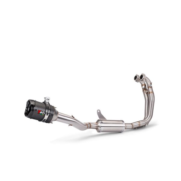 Full System Exhaust Muffler Tips Front Link Pipe FOR RS660 TUONO660 2021-2025